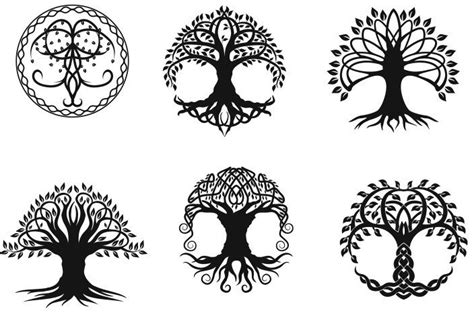 Tree CNC Free DXF Files & Vectors 